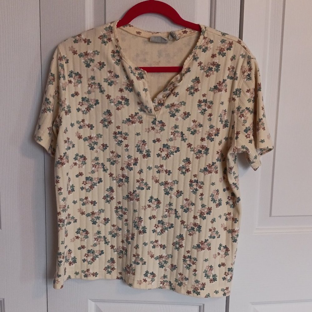 Classic Elements Yellow Shirt, Sz L